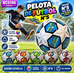 PELOTA N°5 ESTRELLA NC6166 350GR