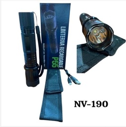 LINTERNA PICANA RECARGABLE P55 NV-190