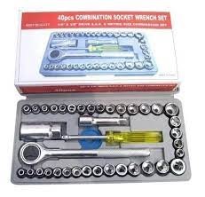 LLAVE TUBO EN CAJA CHICA 40 PIEZAS AIWA