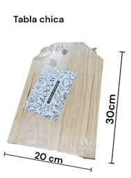 TABLA DE MADERA CHICA DE ASADO 20X30CM