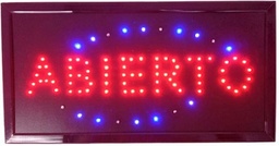 CARTEL LUMINOSO ABIERTO FM06AB
