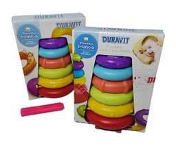 ANILLOS APILABLE DURAVIT PRIMERA INFANCIA EN CAJA COD 653