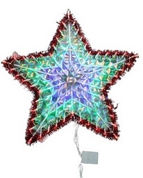 LUZ FORMA DE ESTRELLA MULTICOLOR ELECTRICA DTNV92