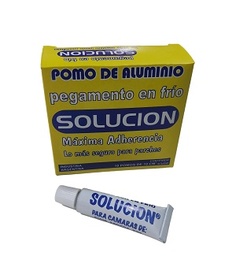 SOLUCION X 10 POMO ALUMINIO 10CM