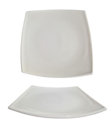 PLATO PLAYO CUADRADO BLANCO COOL BAZAR 28CM