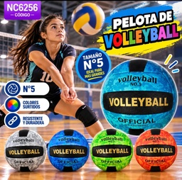 PELOTA DE VOLEY OFFICIAL COLOR TEXTURADO NC6256