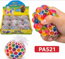 SQUISHY  C/ RED BLANCA EN BOLSA PELOTITAS DE COLORES PA521