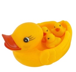 MAMA PATA CON 4 PATITOS EN RED DD0349