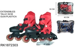ROLLERS EXTENSIBLES DEL 35-38 EN PVC 2 COLORES RK1872303