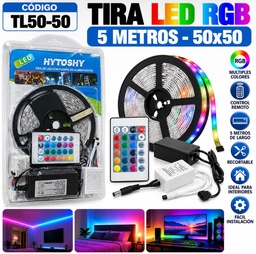 TIRA LED 5050 HYTOSHY EN BLISTER HT-09
