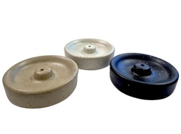 PORTASAHUMERIO REDONDO DE CERAMICA 7X2CM MF 34041