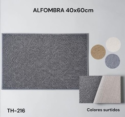 ALFOMBRA ENTRADA LISA 40X60 TH-216