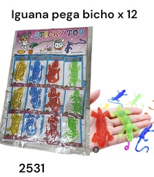 IGUANA GRANDE LATEX EN PLANCHA X 12 COD 2531