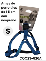 PECHERA PARA PERRO COLOR LISO TALLE S 23-826A