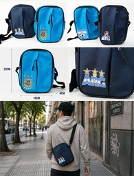 MORRAL CORDURA HOMBRE AFA MUNDIAL 23X16CM 11255