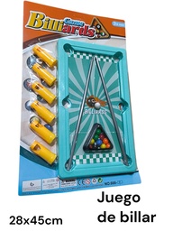JUEGO DE BILLAR EN BLISTER 31.5 CM HW25020049