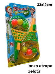 LANZA ATRAPA PELOTA EN BLISTER ELASTIC FORCE HWA1268601