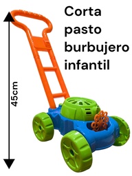 ARRASTRE CORTADORA DE PASTO BURBUJERO 45 CM GRANDE INFANTIL