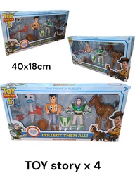 MUÑECOS X 4 EN CAJA TOY STORY 5