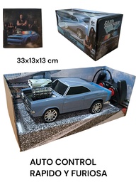 AUTO RAPIDO Y FURIOSO RADIO CONTROL EN CAJA FAST&FURIOUS 10