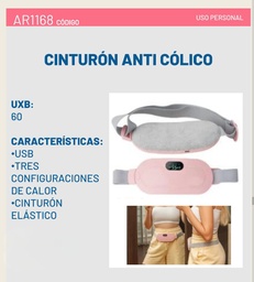 CINTURON ANTI COLICO AR1168 EN CAJA