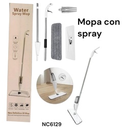 MOPA SPRAY NC6129 TRAPEADOR CON ROCIADOR Y PAÑO LABABLE
