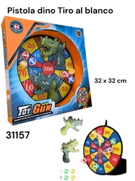TIRO AL BLANCO CON LANZA PELOTA DONO RN CAJA TOY GUN 31157