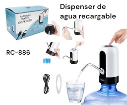 DISPENSER DE AGUA AUTOMATICO RECARGABLE RC-886