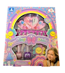 SET DE MAQUILLAJE INFANTIL CON 2 PINTURA DE UÑAS EN CAJA 24145