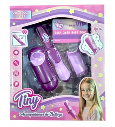SET DE BELLEZA TINY BUCLEADORA CON LUZ 56783