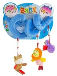 JUGUETE COLGANTE P/ CUNA C/ TRES MUÑECOS C/ CHIFLE BABY NL2020-48