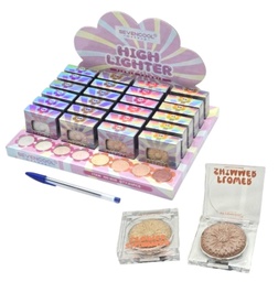 POLVO ILUMINADOR COMPACTO 4 TONOS SEVENCOOL HIGH LIGHTER 9115