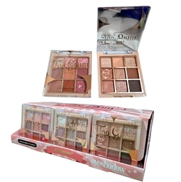 PALETA DE SOMBRAS 9 COLORES TOO GLAM SEVENCOOL 9266
