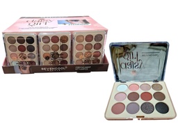 PALETA DE SOMBRAS 12 TONOS DAISY GIRL SEVENCOOL 9207