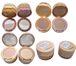 KIT 3 EN 1 POLVO COMPACTO, CONTORNO E EILUMINADOR BEUATY IN BOX CREMITA 899