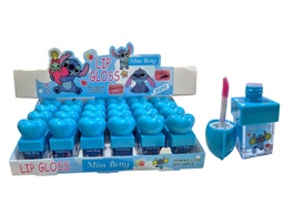 GLOSS STICH CUADRADO TAPA C/ CORAZON MISS BETTY L1322 X24