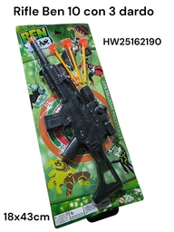 AMETRALLADORA LANZA DARDO BEN 10 EN BLISTER 624901
