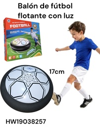 PELOTA FLOTANTE CON LUZ INFANTIL FOOTBALL 625433
