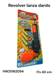 REVOLVER LANZA DARDO CON OBJETIVO EN BLISTER SHOOTER 624980