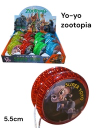 YOYO CON LUZ ZOOTOPIA EN CAJA EXHIBIDORA