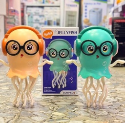 MEDUSA BAILARIN CON LUZ, SONIDO A PILA JELLYFISH HX178