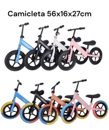 CAMICLETA 56X16X24CM RUEDA COLOR Y LISA