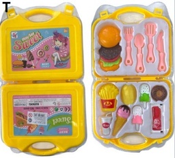 SET VALIJA DE COMIDA X15 PCS EN BLISTER 39X23CM
