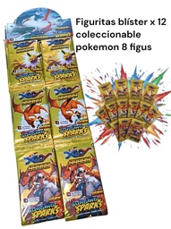 FIGURITAS POKEMON EN BLISTER X 12 SRGING SPARKS COLECCIONABLES