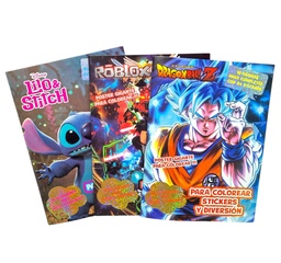 LIBRO CON POSTER GIGANTE  18 ACTIVIDADES Y STICKERS