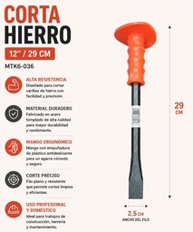 CORTA HIERRO 29CM MTK6-036