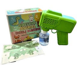 PISTOLA BURBUJERO A PILA CON STICKER AR6002 