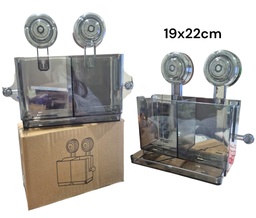 ORGANIZADOR MULTIUSO 2 COMPARETIMIENTOS Y CON BANDEJA PARA DERRAME Y SOPAPA RK2509053