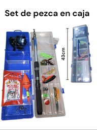 SET DE PESCA EN CAJA CON ACCESORIOS CNW 22305