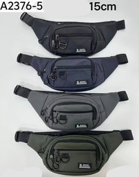 RIÑONERA HOMBRE A2376-5 15CM 4 CIERRES SPORT FASHION Y611-4